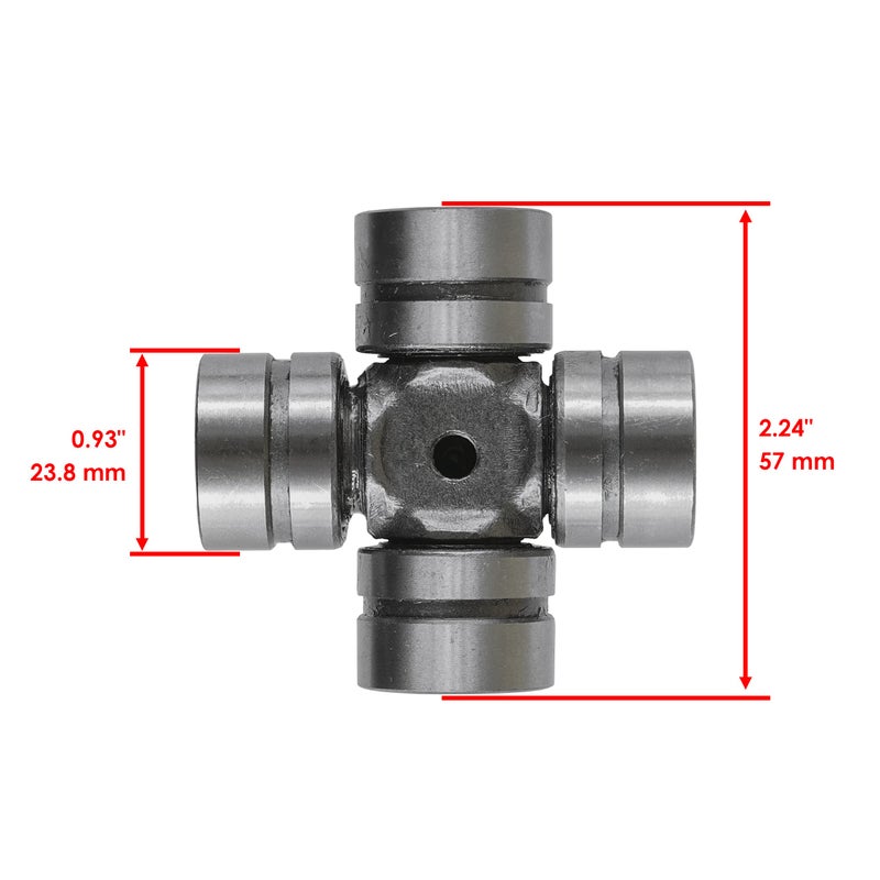 Caltric Front Prop Shaft U-Joint Compatible with Polaris Ranger Xp 900 2013-2016 Universal Joint - Image 2